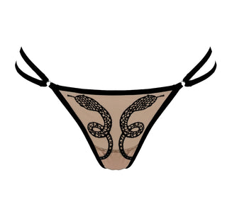 Thistle & Spire Medusa Thong Toffee - Bombing Bubble