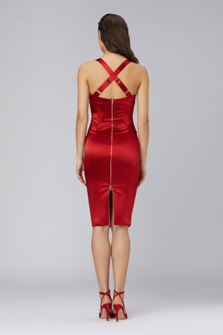 Haze Dress Red