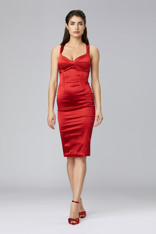 Haze Dress Red