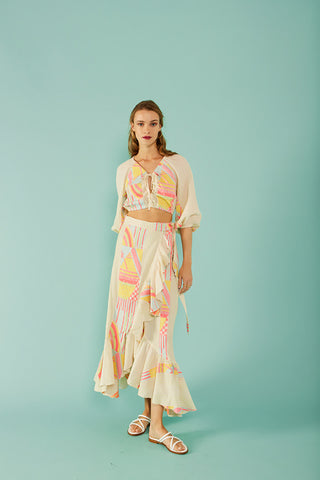 Nema Resort Wear skirt - Bombing Bubble