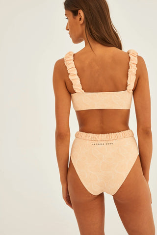 Undress Code Good Luck Charm Bikini Top Yellow - Bombing Bubble