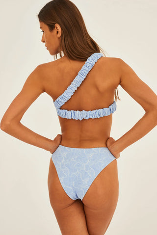Undress Code Sky And Sand Bikini Bottom Blue - Bombing Bubble