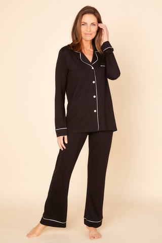 Cosabella Bella Long Sleeve Top & Pant Pajama Set - Bombing Bubble