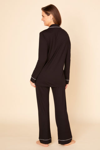 Cosabella Bella Long Sleeve Top & Pant Pajama Set - Bombing Bubble