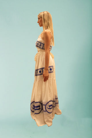 Nema Resort Wear Kathrine Maxi Skirt - Bombing Bubble