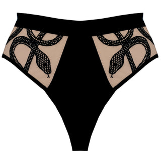 THISTLE & SPIRE Thistle And Spire Medusa Bralette In Black. - Size L (Also  In M, S, XS) for Women