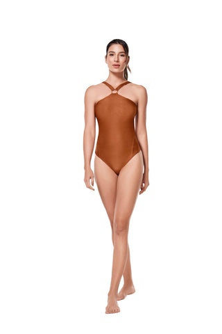 ANNA MERMAID COPPER ONE PIECE