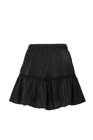 DARIA COLOR WAVE BLACK SKIRT