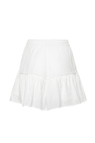 DARIA COLOR WAVE IVORY SKIRT