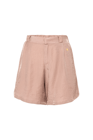 FATIMA BROWN SHORTS