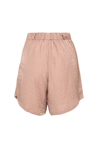 FATIMA BROWN SHORTS