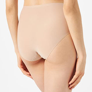 Chantelle Women's Soft Stretch One Size Seamless Brief, Ultra Nude, 3 Pack