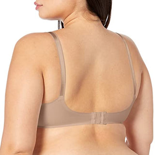 Warner's Women's No Side Effects Underarm-Smoothing Comfort Underwire Lightly Lined T-Shirt Bra 1356, Toasted Almond, 36C