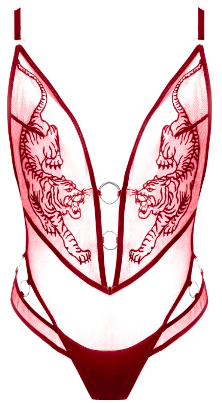 Thistle & Spire Tigris Embroidered Bralette